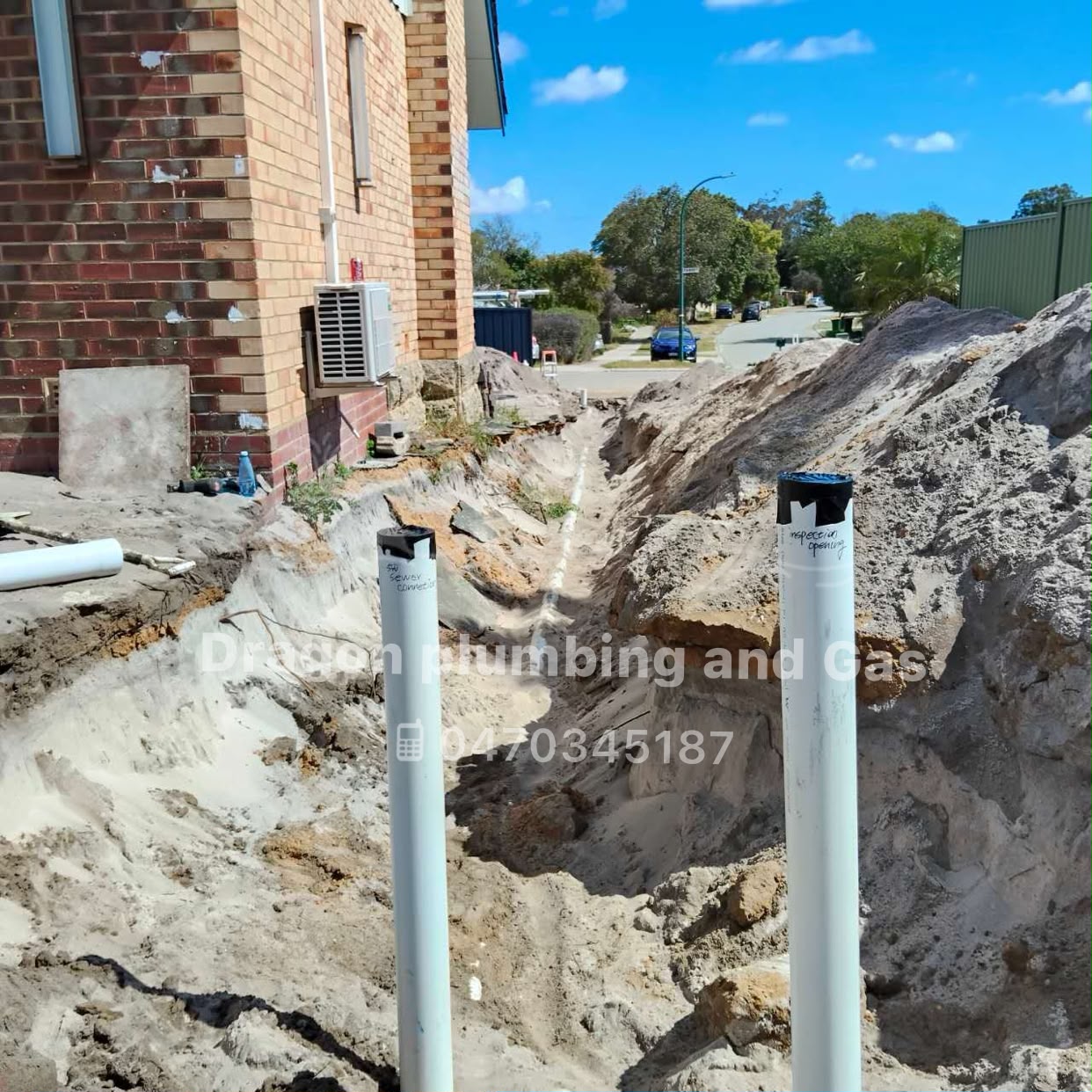 Subdivision Sewer Rough-In photo 1