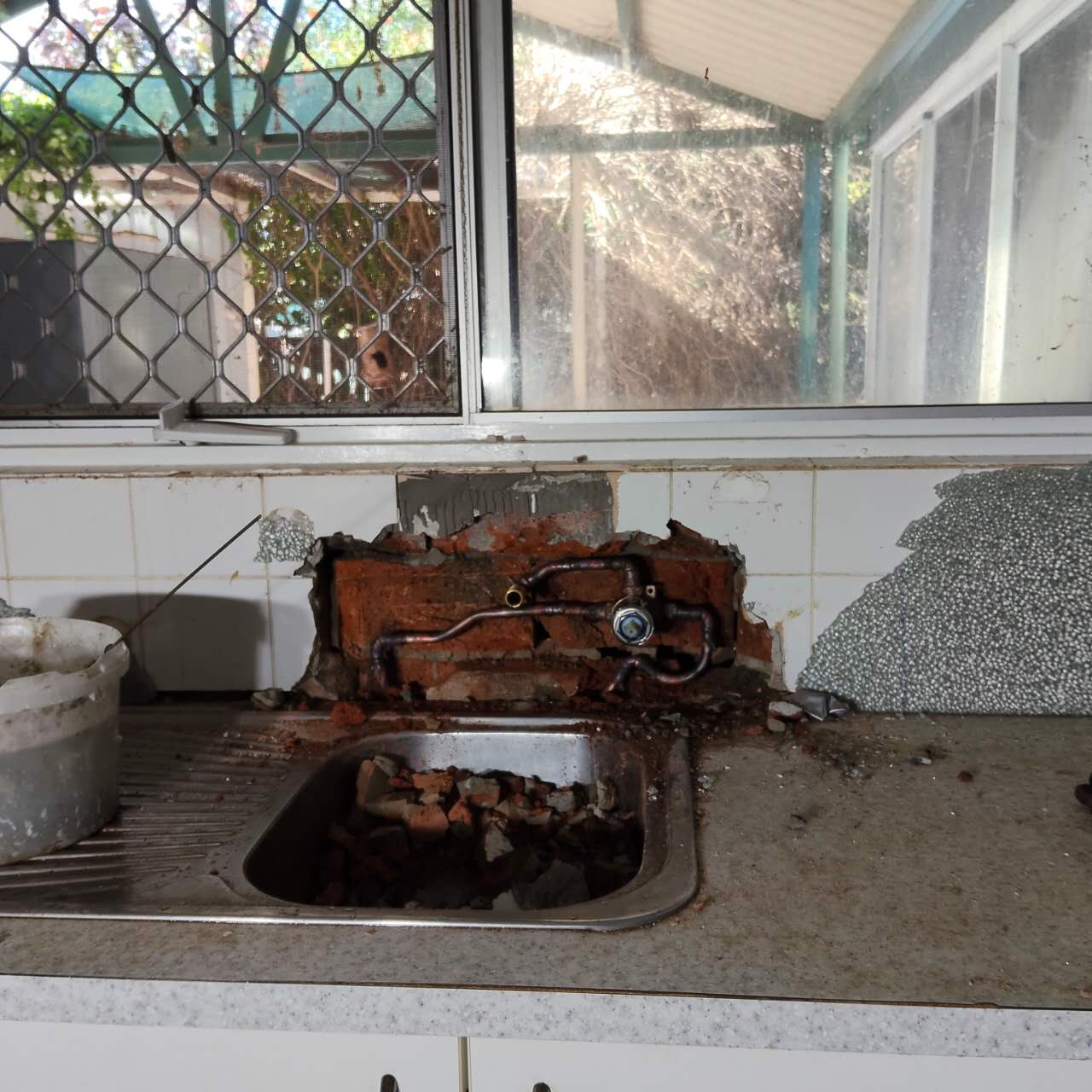 Kitchen Mixer & Cavity Leak Repair photo 1