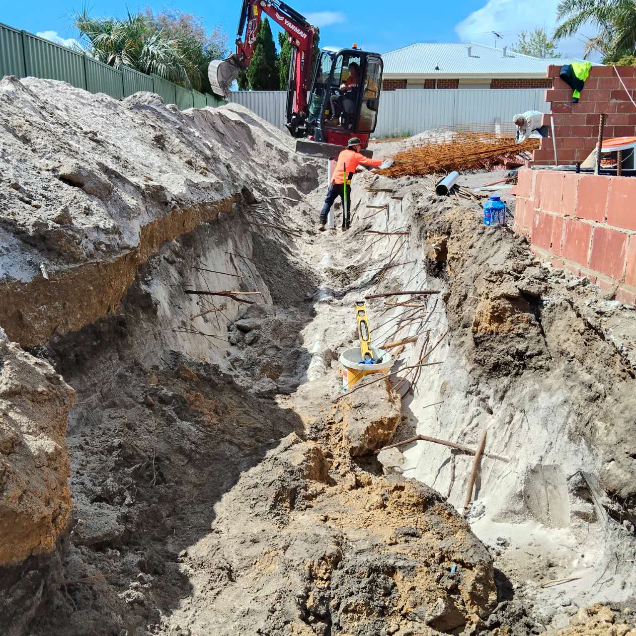 Subdivision Sewer Rough-In photo 3